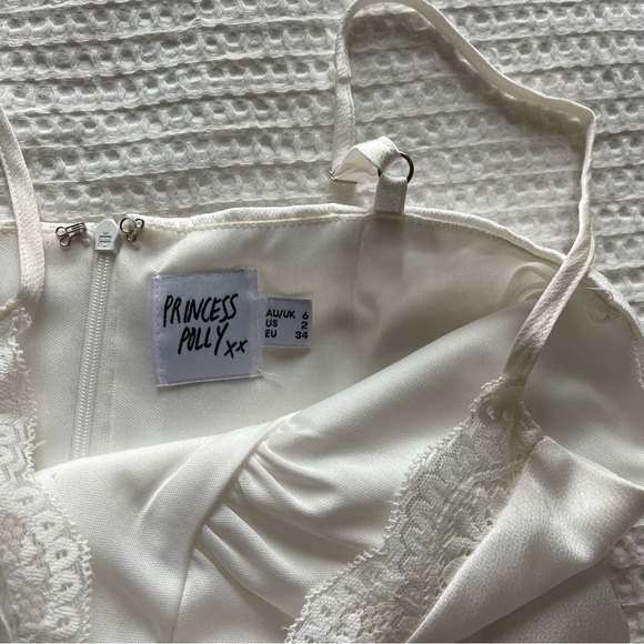 Princess Polly White Mini Dress - Picture 3 of 3